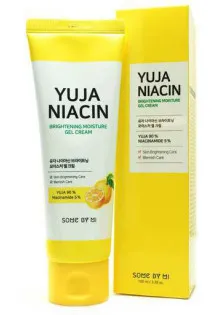 Гель для освітлення шкіри обличчя з юдзу Yuja Niacin Brightening Moisture Gel Cream за ціною 450₴  у категорії Косметика для обличчя Вік 18+