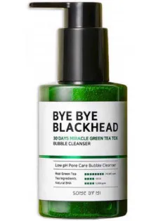 Маска-пінка від чорних цяток Bye Bye Blackhead 30 Days Miracle Green Tea Tox Bubble Cleanser за ціною 640₴  у категорії Косметичні маски для обличчя