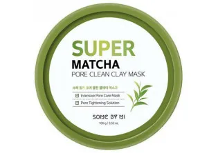 Глиняна маска для чищення пір Super Matcha Pore Clean Clay Mask за ціною 462₴  у категорії Переглянуті товари