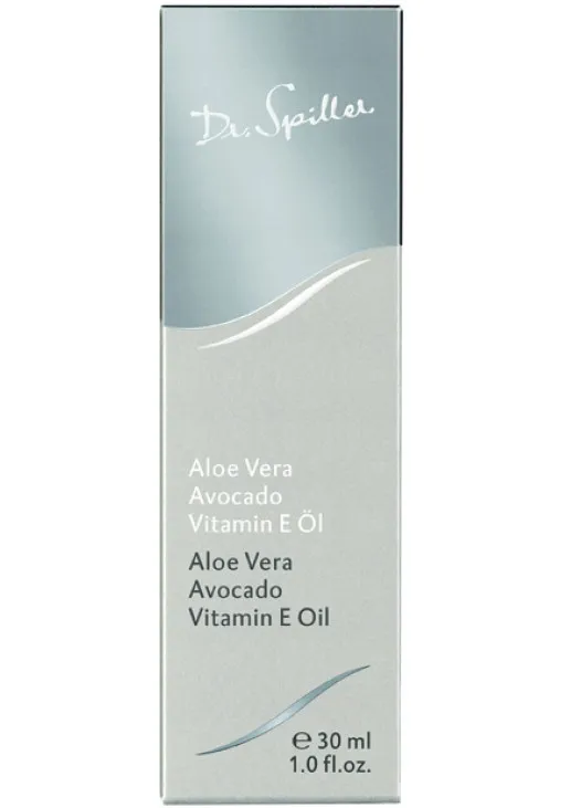 Олія для сухої та зневодненої шкіри Aloe Vera Avocado Vitamin E Oil - фото 2