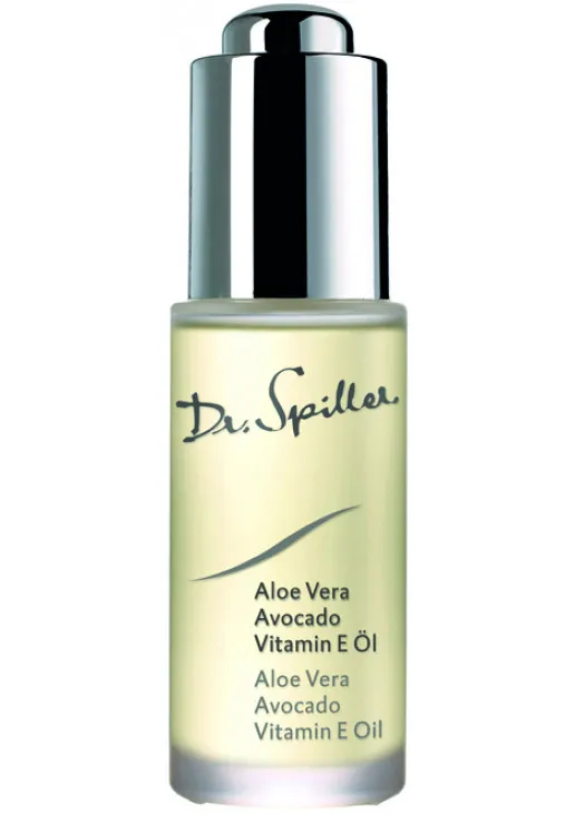Олія для сухої та зневодненої шкіри Aloe Vera Avocado Vitamin E Oil - фото 3