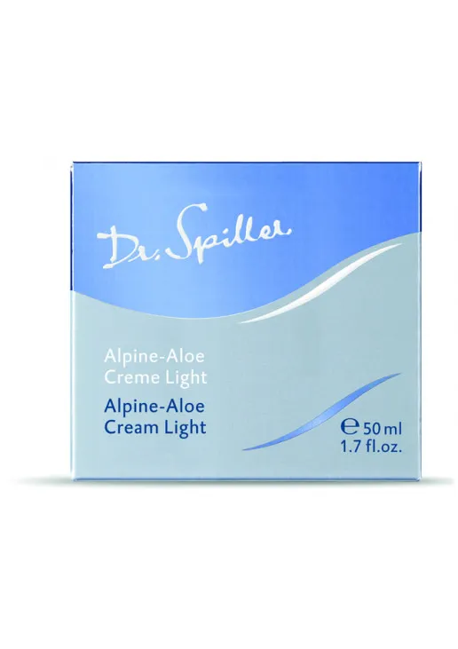 Легкий крем для зневодненої та чутливої шкіри Alpine-Aloe Cream Light - фото 2