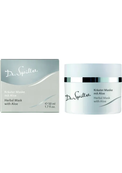 Dr. Spiller Herbal Mask with Aloe Vera  - фото 3