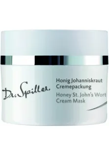 Увлажняющая и успокаивающая крем-маска Honey St. John’s Wort Cream Mask Dr. Spiller