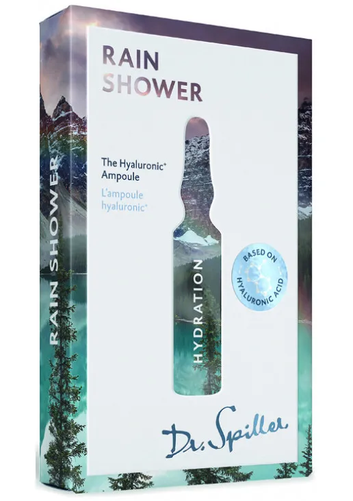 Dr. Spiller Ампульний концентрат для інтенсивного зволоження Hydration - Rain Shower — ціна 1445₴ в Україні 