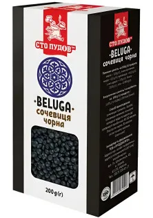 Сочевиця чорна Белуга за ціною 44₴  у категорії Правильне харчування Об `єм 200 гр