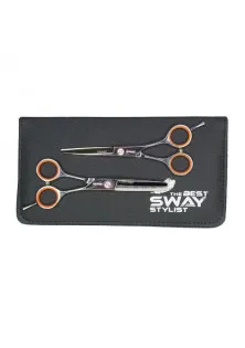 Набір перукарських ножиць Grand Set 402 за ціною 2475₴  у категорії Ножиці для волосся Країна ТМ Південна Корея