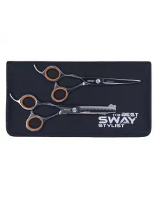 Набір перукарських ножиць для лівші Grand Set 481 за ціною 2645₴  у категорії Sway Тип Набір