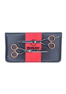 Набір перукарських ножиць Job Set 501 за ціною 1600₴  у категорії Sway Тип Щітка для волосся