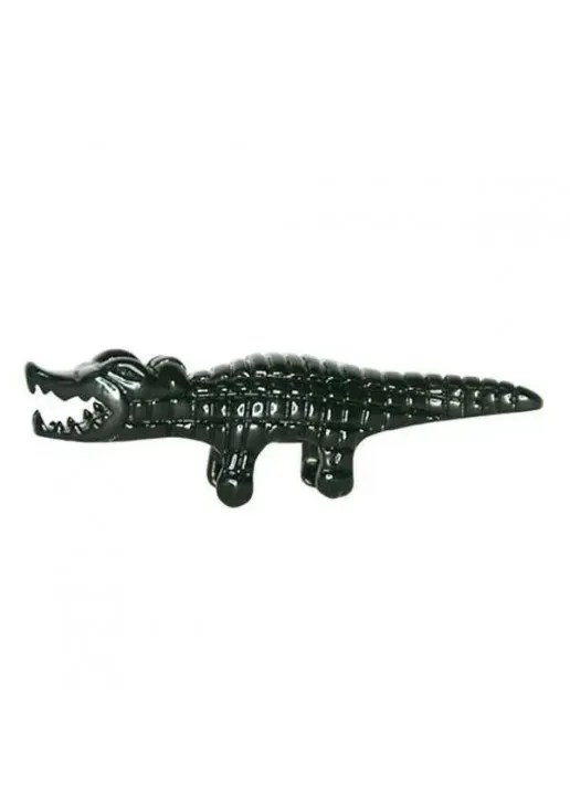 Украшение для ножниц на магните Черный Крокодил - фото 1