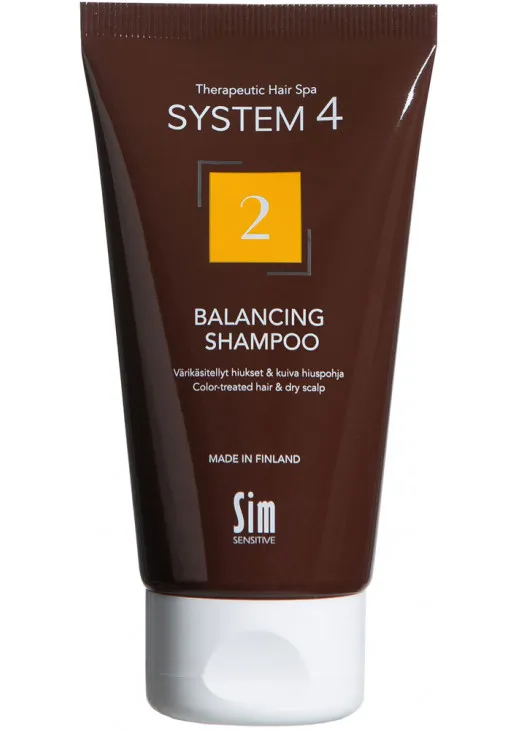 Шампунь для сухого, фарбованого та пошкодженого волосся 2 Balancing Shampoo - фото 2