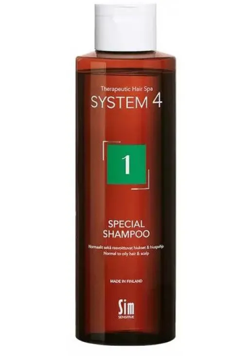 Шампунь для нормальної та схильної до жирності шкіри голови 1 Special Shampoo - фото 1