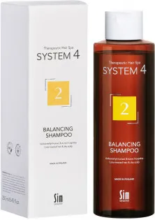 Шампунь для сухого, фарбованого та пошкодженого волосся 2 Balancing Shampoo за ціною 340₴  у категорії Шампуні Серiя System 4