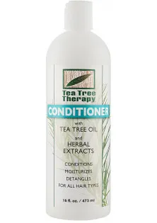 Кондиціонер Conditioner With Tea Tree Oil And Herbal Extracts з олією чайного дерева та натуральними трав'яними екстрактами за ціною 500₴  у категорії Tea Tree Therapy Серiя Hair Care