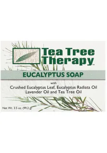 Купить Tea Tree Therapy Отшелушивающее эвкалиптовое мыло Eucalyptus Soap на растительной основе выгодная цена