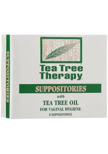 Купити Tea Tree Therapy Супозиторії Suppositories For Vaginal Hygiene з олією чайного дерева вигідна ціна