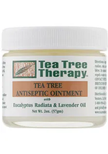 Антисептична мазь Antiseptic Cream With Tea Tree Oil з олією евкаліпта, лаванди та чайного дерева за ціною 350₴  у категорії Косметика для тіла Бренд Tea Tree Therapy