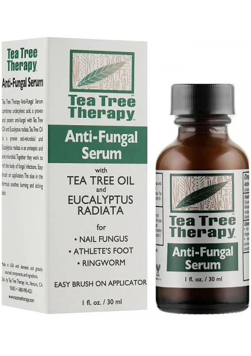 Противогрибковая сыворотка для ног Anti-Fungal Serum с маслами чайного дерева и эвкалипта - фото 2