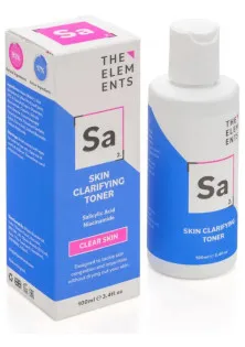 Купити The Elements Тонер для обличчя із саліциловою кислотою SA Skin Clarifying Toner вигідна ціна