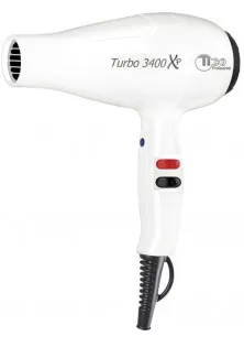 Фен для волосся Turbo 3400 XP Ion White за ціною 1440₴  у категорії Фени Тип Фен для волосся