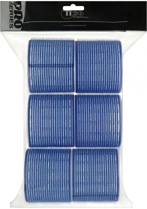 Бигуди удерживающие синие 70 мм  - фото 1