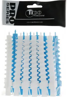 Бигуди для химзавивки белые и синие 10,3 мм  по цене 123₴  в категории Бигуди для волос