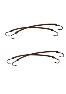 Резинки с крючком коричневые 13 см  по цене 75₴  в категории Аксессуары для волос Тип Резинка для волос