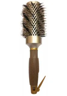 Щітка-браш 43 мм Nano Tech Ceramic Ionic Black & Gold за ціною 286₴  у категорії Інструменти для перукарів Стать Для жінок