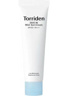 Сонцезахисний крем для обличчя Dive In Mild Sun Cream SPF 50+ PA++++ за ціною 1197₴  у категорії Косметика для обличчя Серiя Dive In