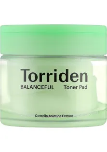 Пади Cica Toner Pad для чутливої та комбінованої шкіри обличчя за ціною 840₴  у категорії TORRIDEN Тип шкіри Жирна