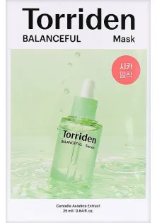 Заспокійлива маска для обличчя Balanceful Cica Mask Pack за ціною 73₴  у категорії TORRIDEN Призначення Пом'якшення