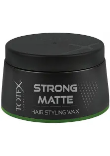 Матовий віск для укладання волосся Strong Matte Hair Styling Wax за ціною 295₴  у категорії Віск і клей для волосся з ефектом стайлінгу