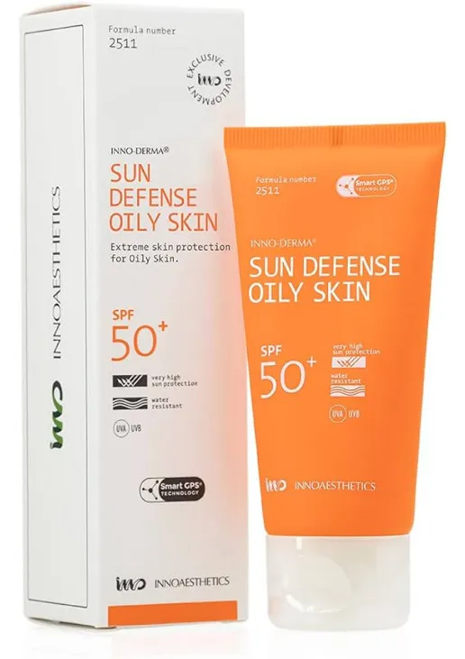 Сонцезахисний крем з матуючим ефектом для жирної шкіри Defense Oily Skin SPF 50+ - фото 1