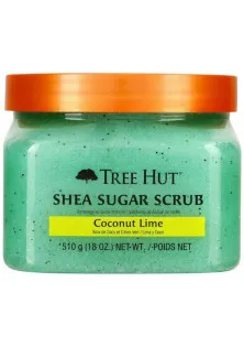 Скраб для тіла Coconut Lime Sugar Scrub за ціною 740₴  у категорії Косметика для тіла і ванни Бренд Tree Hut