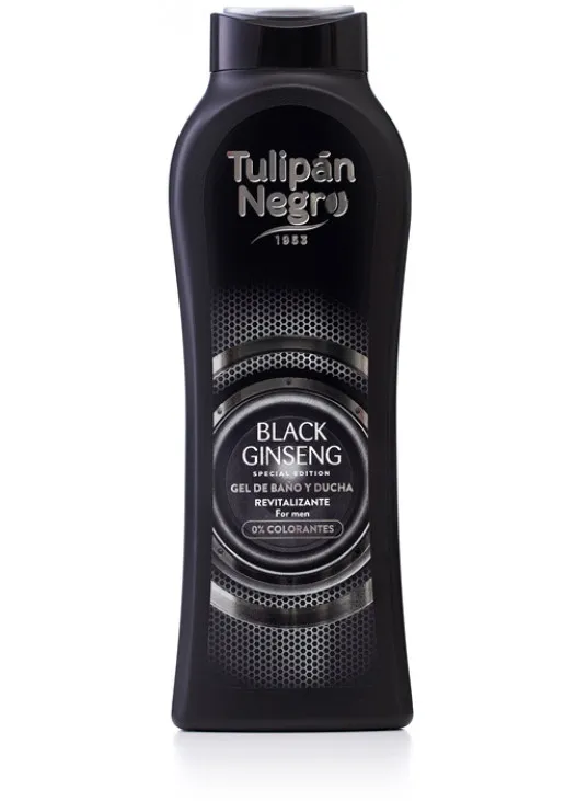 Tulipan Negro Гель для душа Черный женьшень для мужчин Shower Gel Black Ginseng For Men — цена 135₴ в Украине 