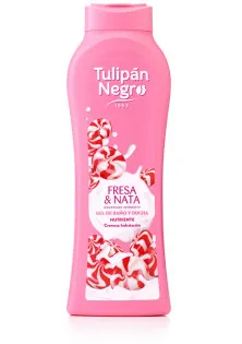 Купить Tulipan Negro Гель для душа Клубничный крем Shower Gel Strawberry Cream выгодная цена