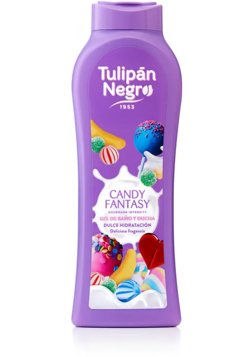 Tulipan Negro Гель для душа Сладкие фантазии Shower Gel Sweet Fantasies — цена 129₴ в Украине 