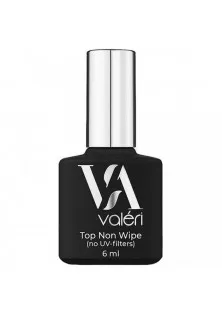 Топ без липкого шару Valeri Top Non Wipe No UV-Filters за ціною 0₴  у категорії Гель-лаки для нігтів та інші матеріали Об `єм 12 мл