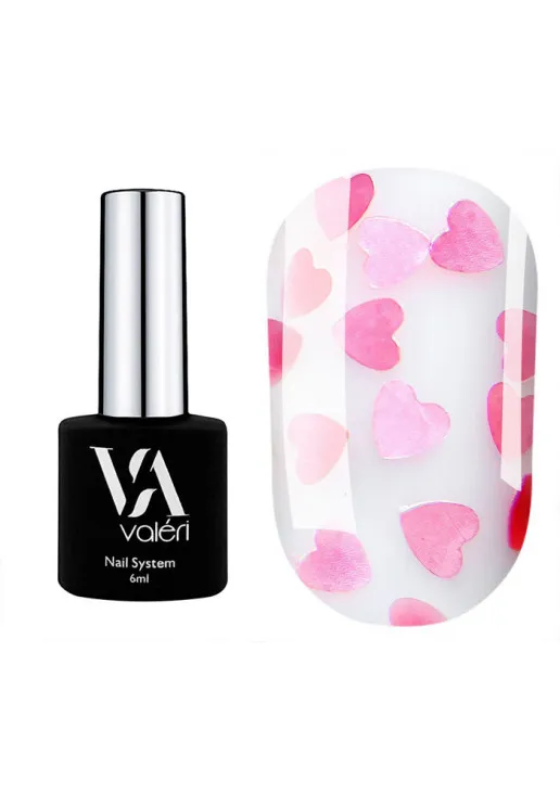 Топ для нігтів Valeri Top Love Is... Pink - фото 3