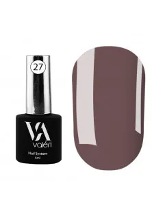 Камуфлююча база для нігтів Valeri Base №27 Color, 6 ml в Україні