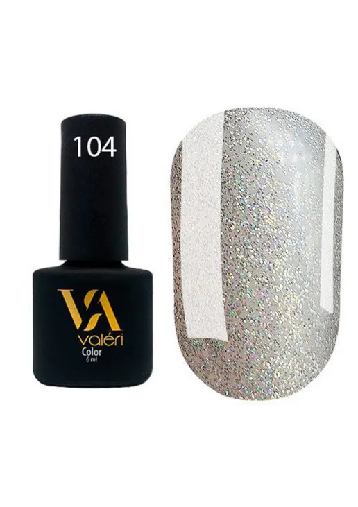 Гель-лак для нігтів Valeri Color №104, 6 ml - фото 1