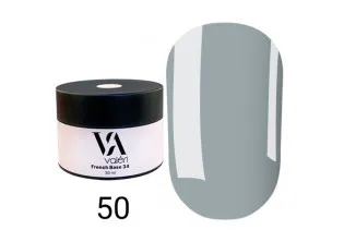 Камуфлююча база для нігтів Valeri Base №50 Color, 30 ml за ціною 300₴  у категорії Переглянуті товари