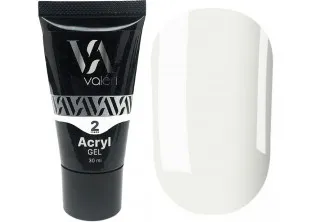 Акрил-гель для нігтів Valeri Acryl Gel №02, 30 ml за ціною 320₴  у категорії Переглянуті товари