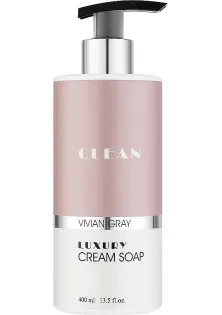 Крем-мыло для рук Clean Luxury Cream Soap по цене 232₴  в категории Косметика для тела и ванны Объем 400 мл