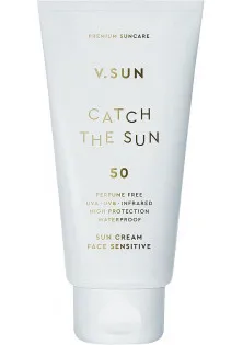 Купить V.SUN Солнцезащитный крем для лица Sun Cream Face Sensitive Perfume Free SPF 50 выгодная цена