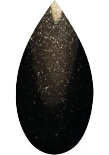 Гель-лак для ногтей черный с серебристо-голубым шиммером YOU POSH №003, 9 ml в Украине