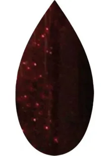 Купити YOU POSH Гель-лак для нігтів шоколадне бордо з блискітками YOU POSH №024 DeLuxe, 9 ml вигідна ціна