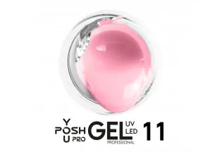 Гель для нарощування нігтів м'який рожевий YOU POSH №11, 30 ml за ціною 260₴  у категорії Переглянуті товари