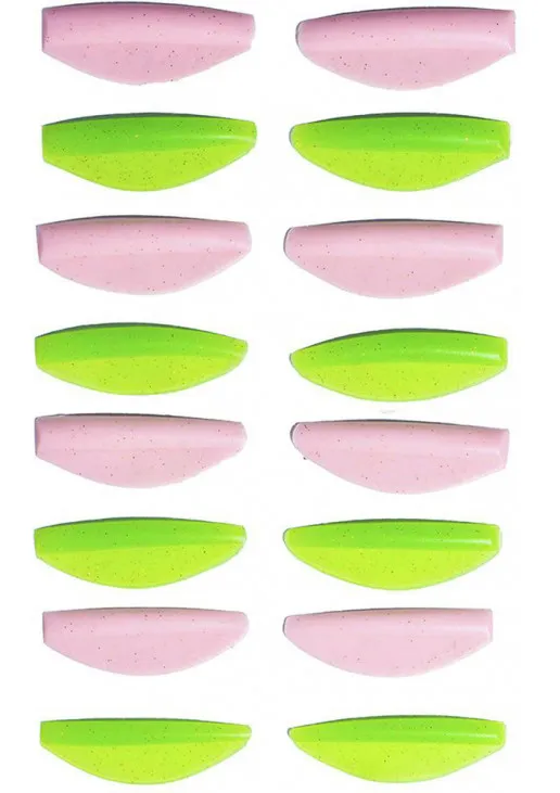 Валики для ламинирования Round Curl Pink & Green - фото 2