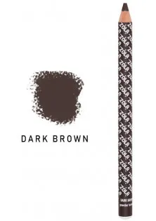Купити ZOLA Олівець для брів пудровий Eyebrow Pencil Powder Dark Brown вигідна ціна